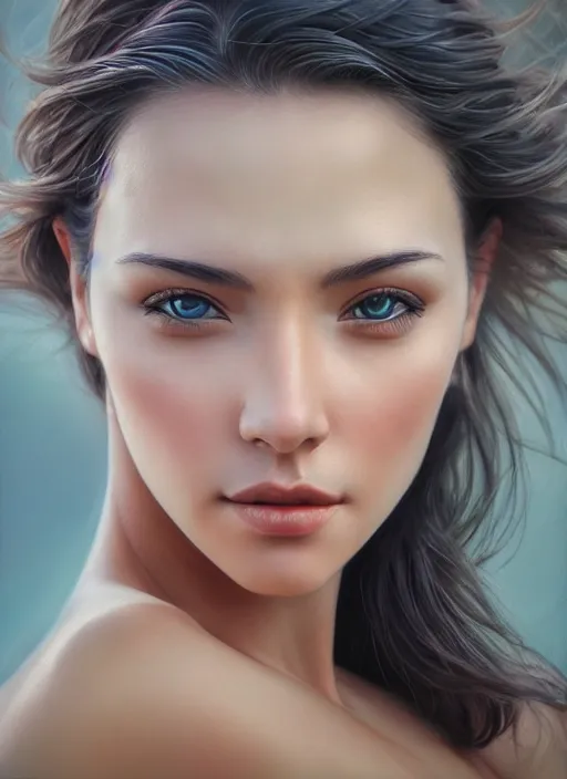 Prompt: photo of a gorgeous young woman in the style of stefan kostic, realistic, sharp focus, 8 k high definition, 3 5 mm film photography, photo realistic, insanely detailed, intricate, elegant, art by stanley lau and artgerm