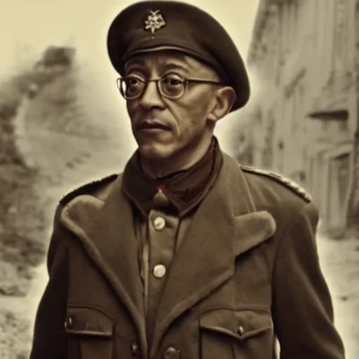 Prompt: giancarlo esposito as a spanish republican during the spanish civil war, highly detailed, cinematic lighting, photorealistic