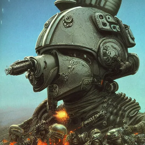 Image similar to sardaukar elite military force of the padishah emperor, sci - fi movie, highly detailed, photorealistic, 8 k, illustration, retrofuturism, by beksinski and dore