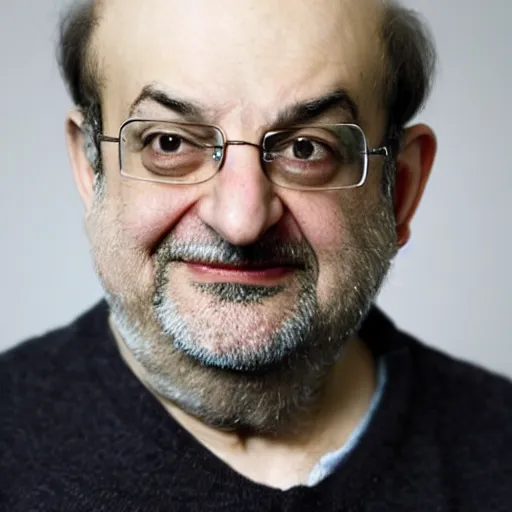 Image similar to photo of salman rushdie