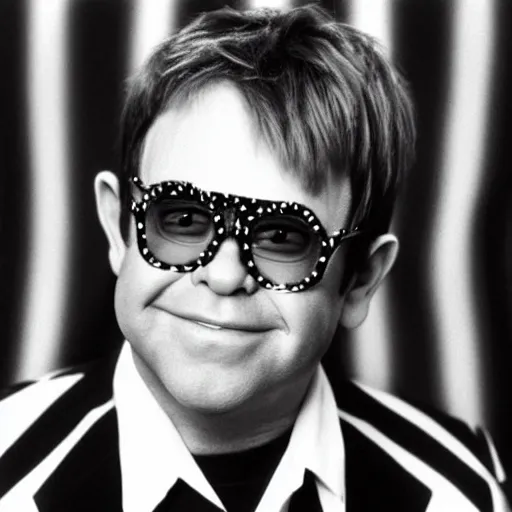 Image similar to Elton John Mugshot