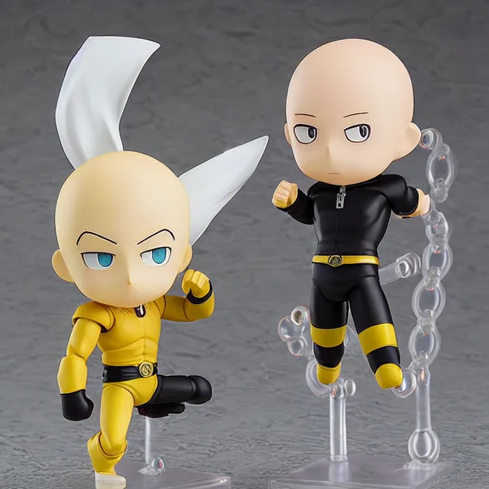 Image similar to Blast from One Punch Man, An anime Nendoroid of Blast From One Punch Man , figurine, detailed product photo