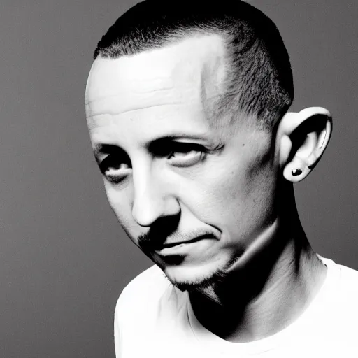 Prompt: photograph of chester bennington