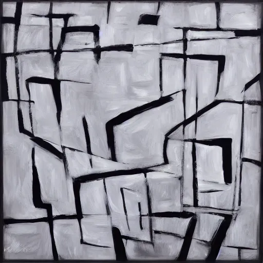 Prompt: beautiful white cube, high resolution, expressionism