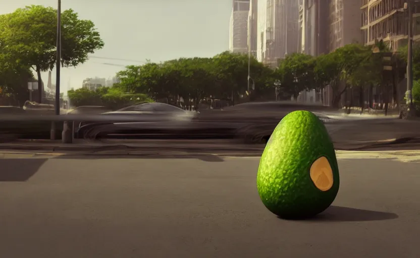 Image similar to a avocado car, hyperrealistic, concept art, octane render, unreal engine 5, trending on artstation, high quality, highly detailed, 8 k hdr, product photo, centered, ny background, soft lighting, path traced, low contrast, high coherence, symmetrical