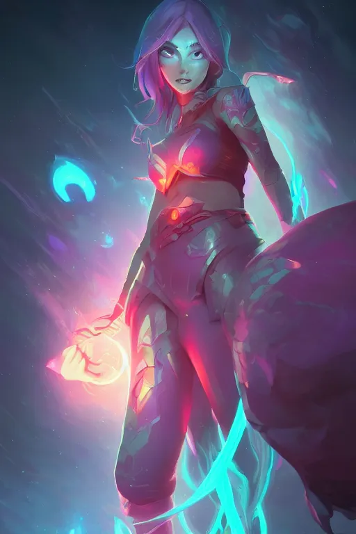 Prompt: janna league of legends wild rift hero champions arcane magic digital painting bioluminance alena aenami artworks in 4 k design by lois van baarle by sung choi by john kirby artgerm style pascal blanche and magali villeneuve mage fighter assassin