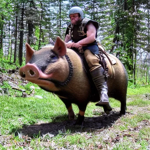 Image similar to real life hog rider