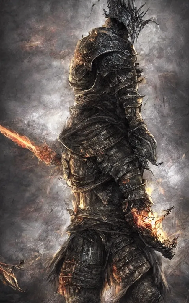 Image similar to Down syndrome kid dark souls boss