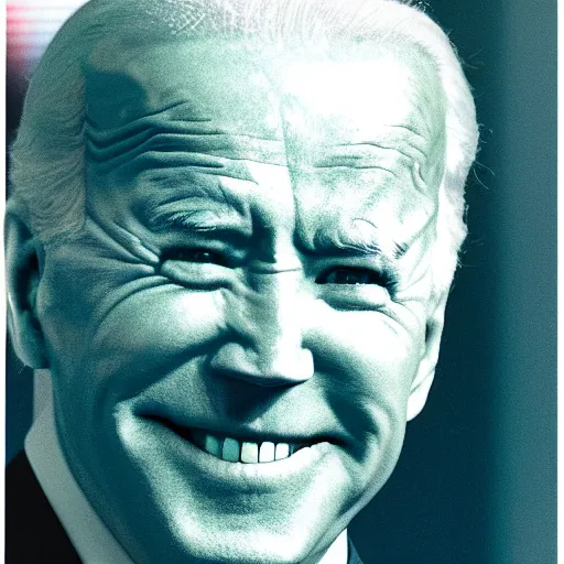 Prompt: joe biden crystal forehead c 2 0 at c 7,