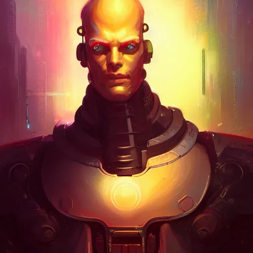 Image similar to a portrait of Ben Shapiro, cybernetic pinhead, cyberpunk concept art by pete mohrbacher and wlop and artgerm and josan gonzales, digital art, highly detailed, intricate, sci-fi, sharp focus, Trending on Artstation HQ, deviantart, unreal engine 5, 4K UHD image