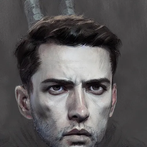 Prompt: portrait of don pelayo, colourised, face portrait, epic, tragic, military art, fantasy, dieselpunk, hd shot, digital portrait, beautiful, artstation, comic style, by artgerm, guy denning, jakub rozalski, magali villeneuve and charlie bowater