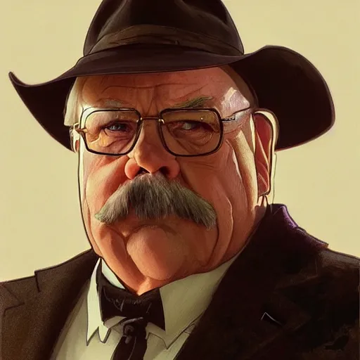 Prompt: Wilfred Brimley as James Bond, highly detailed, digital painting, artstation, concept art, smooth, sharp focus, illustration, art by artgerm and greg rutkowski and alphonse mucha and loish and WLOP