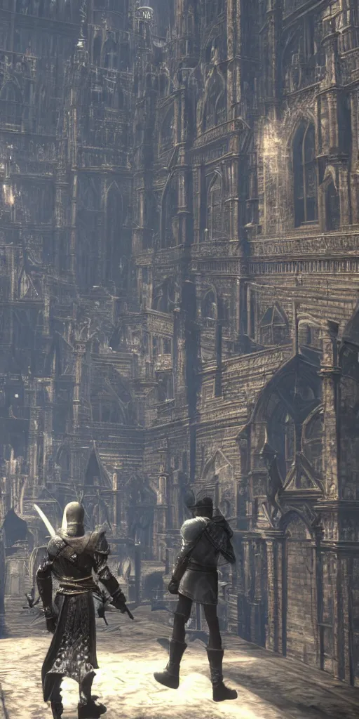 Image similar to anor londo