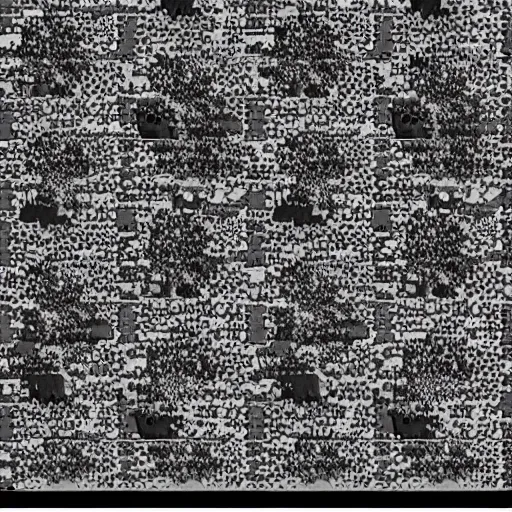 Prompt: autostereogram concealing a secret image of a bear