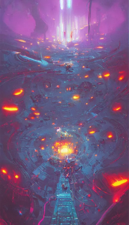 Image similar to rage, by paul lehr,