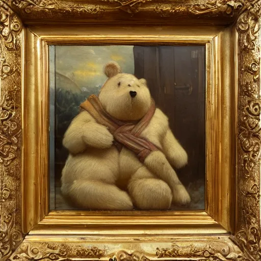 Prompt: with a bare bodkin? who would fardels bear,, victorian, oil