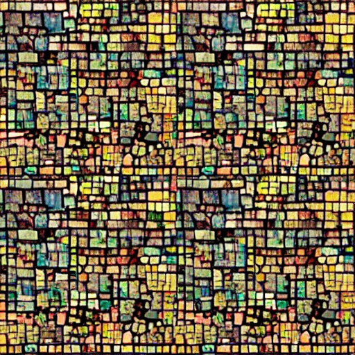 Image similar to a mosaic texture