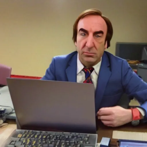 Image similar to saul goodman from undertale ( 2 0 1 5 videogame ), very detailed