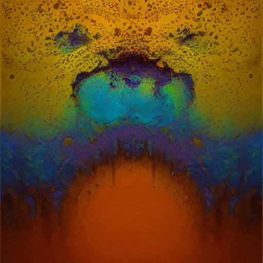 Image similar to beautiful liquid marble texture with big oil bubbles. harmonic chromatic tones coloured abstraction with purple splashes. ultradetailed realistic art. jean - dragan bibin, beksinski, zawadzki, shaun downey, zoey frank, phil hale, james gurney, frank frazetta, jehan georges vibert, daniel e. greene