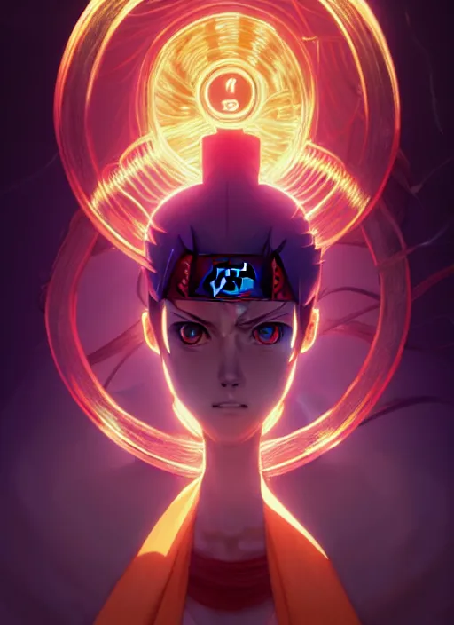 Prompt: symmetry!! naruto, naruto anime, glowing lights!! intricate, elegant, highly detailed, digital painting, artstation, concept art, smooth, sharp focus, illustration, art by artgerm and greg rutkowski and alphonse mucha