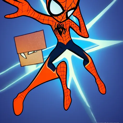 Prompt: tracer from overwatch in style of 1 9 6 0 s spiderman cartoon