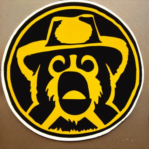 Prompt: Smokey the Bear bumper sticker