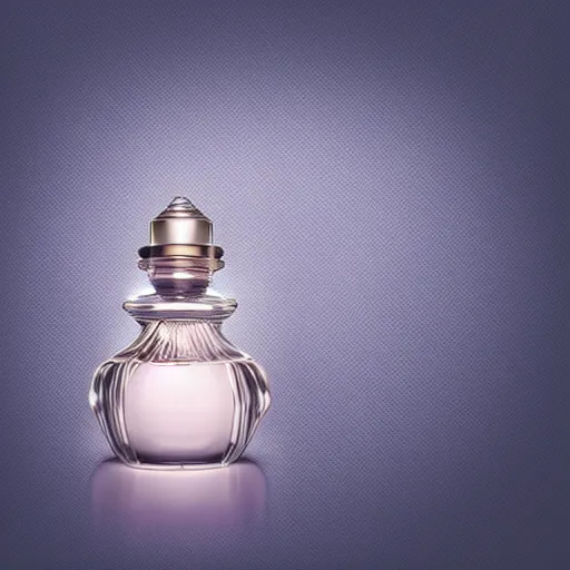 Image similar to a lamp inspired by perfume bottle, christian dior, advertising photography, intricate details, gradient studio background, bokeh