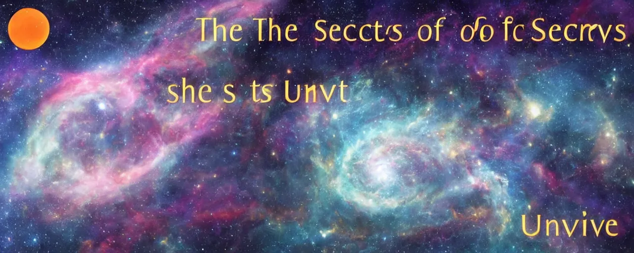 Image similar to the secrets of the universe