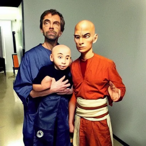 Prompt: what if dr. house and aang the last airbender had a baby