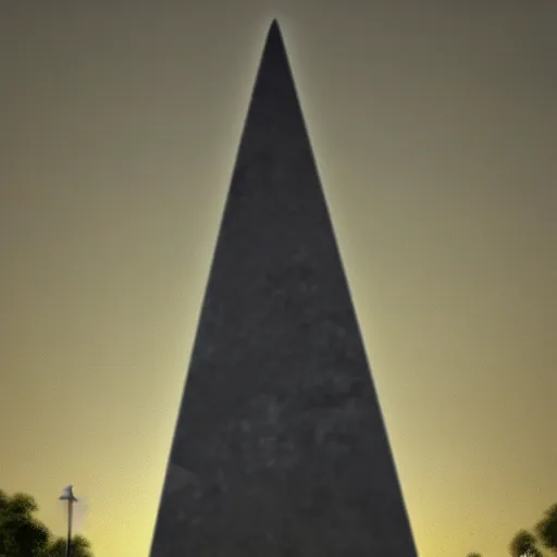 Image similar to obelisk of light, 4 k,