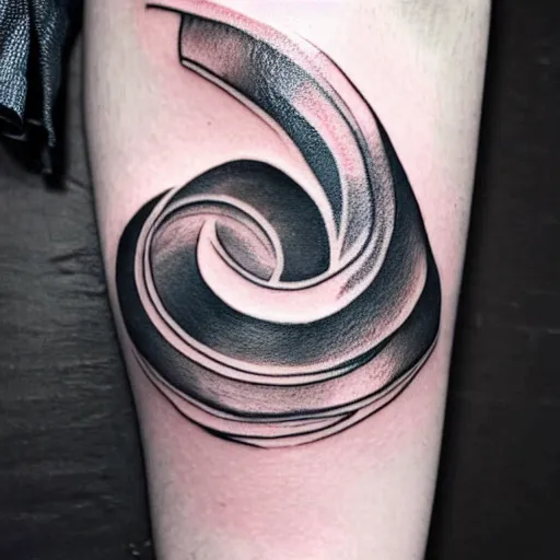 Image similar to a tattoo inspired by the musical artist aurora, abstract, pritty.