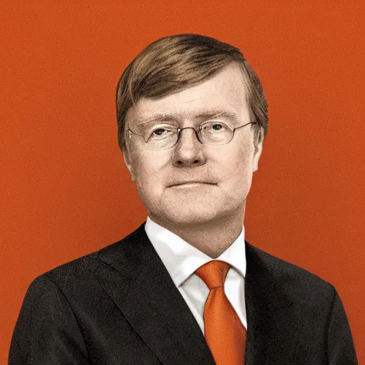 Prompt: a photo of King Willem Alexander from the Netherlands, 8k image, photorealistic