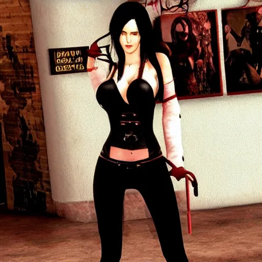 Image similar to eva green in dead or alive 5,