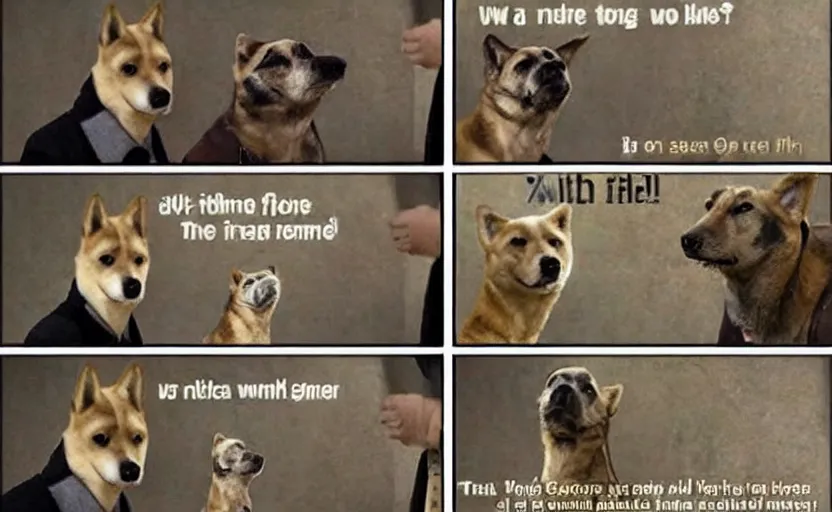 Prompt: a meme about doge