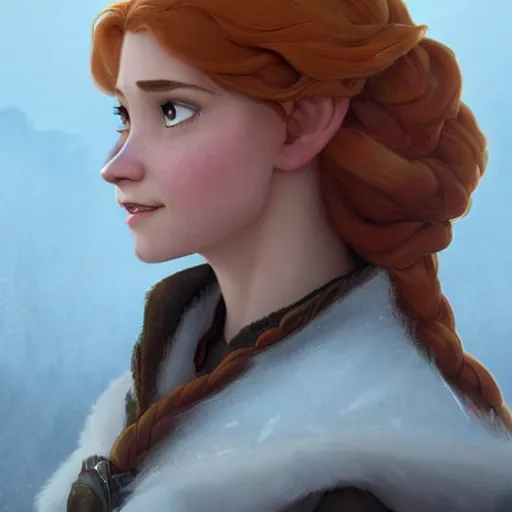 frozen concept art anna