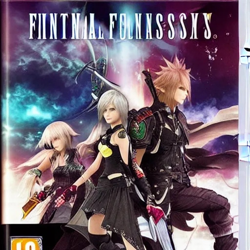 Image similar to final fantasy xiii for nes