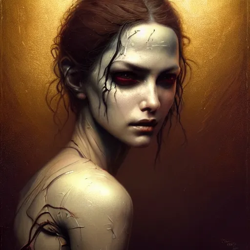 Image similar to Dark art, grungy, nightmare horror, hyperdetailed, artstation, trending on cgsociety, ultra high quality, golden ratio, intricate artwork masterpiece, by Tom Bagshaw, greg rutkowski, by Gustave Dore, 8k, High contrast