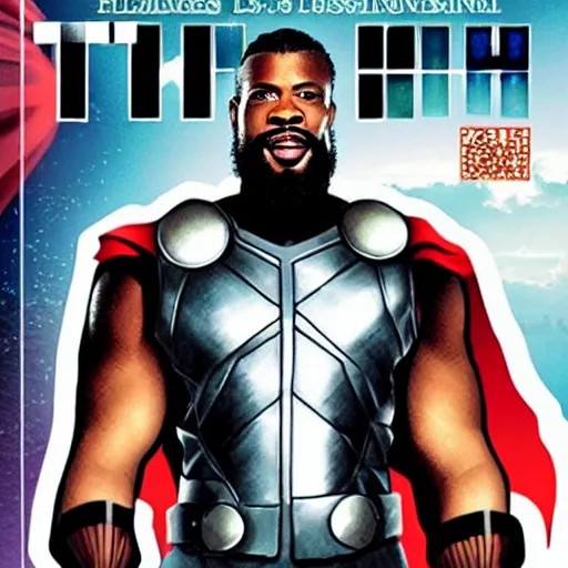 Image similar to Black Thor