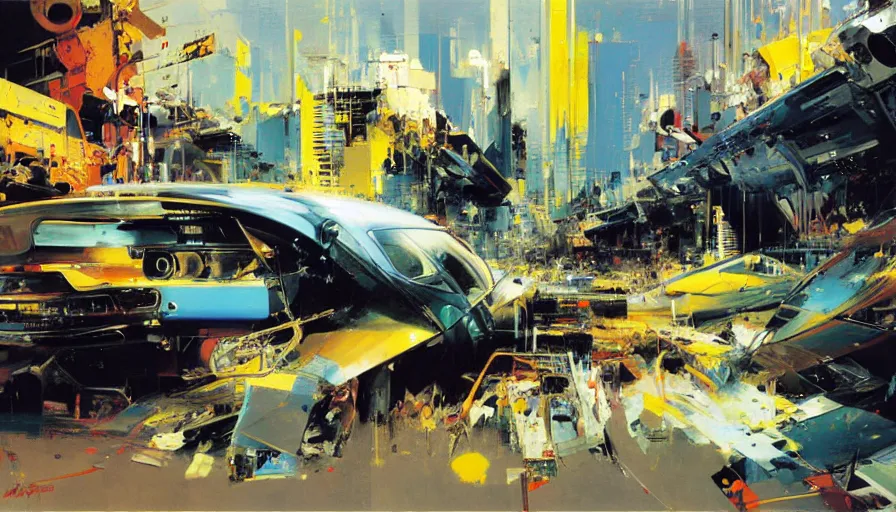 Image similar to the two complementary forces that make up all aspects and phenomena of life, by John Berkey