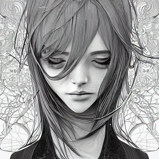 Prompt: the portrait of an absurdly beautiful, graceful, elegant, and sophisticated anime girl made of garlic bulbs, an ultrafine detailed illustration by james jean, intricate linework, bright colors, final fantasy, behance contest winner, vanitas, angular, altermodern, unreal engine 5 highly rendered, global illumination, radiant light, detailed and intricate environment