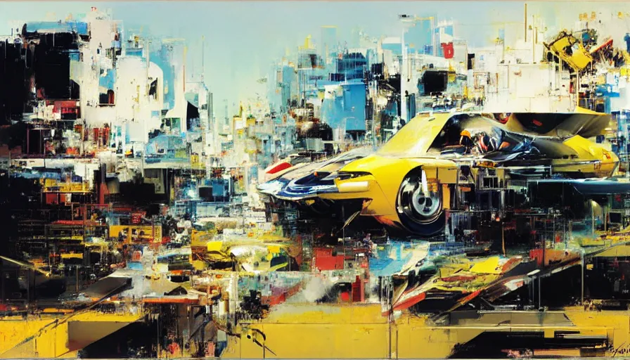 Image similar to the two complementary forces that make up all aspects and phenomena of life, by John Berkey