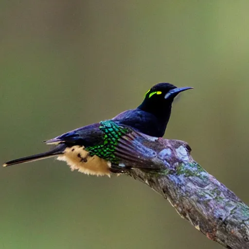 Image similar to new zealand native birds with laser eyes