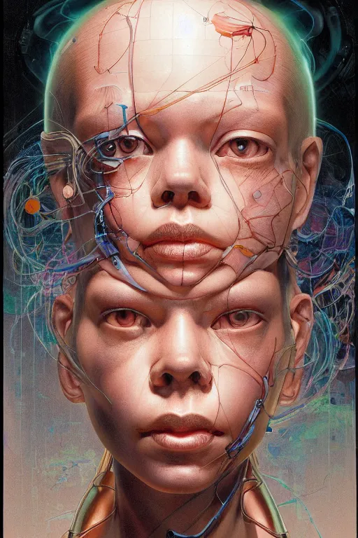 Prompt: medium citizen portrait soft light painted by james jean and katsuhiro otomo and erik jones, inspired by the fifth element, smooth face feature, intricate oil painting, high detail illustration, sharp high detail, manga and anime 1 9 9 9