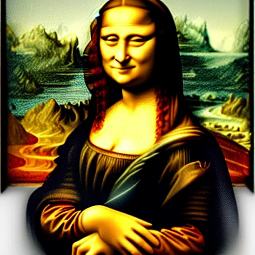 Image similar to mona lisa