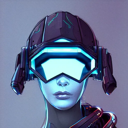 Image similar to cyberpunk helmet, concept art, artstation, high details, stickers