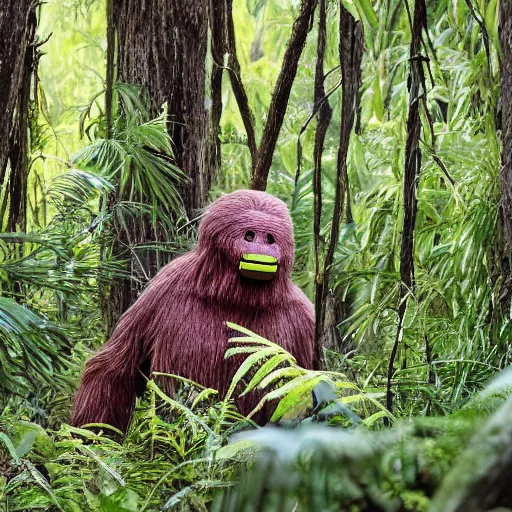 Image similar to National Geographic photo of yowie in the Australian bush