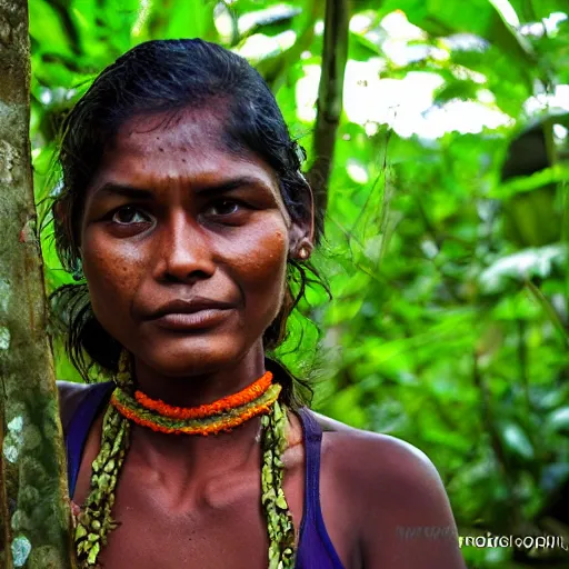 Image similar to sri lankan jungle woman hunter photo