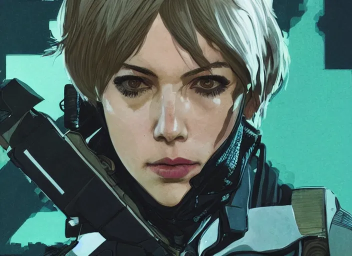 Prompt: Metal Gear Solid 5 Aubrey Plaza as Quiet :1 by sachin teng :6