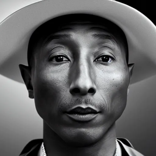 Image similar to cinematic film still Pharrell Williams starring as a Samurai holding fire, Japanese CGI, VFX, 2003, 40mm lens, shallow depth of field,film photography