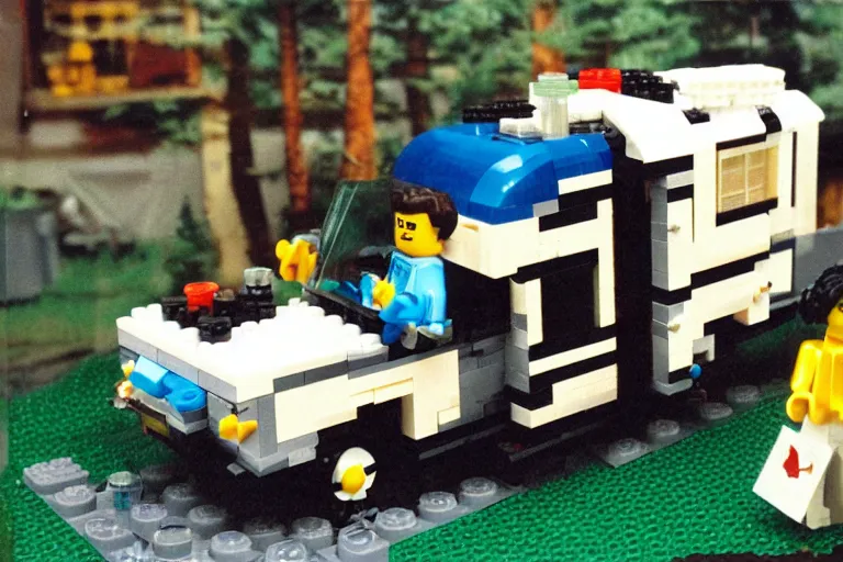 Image similar to rv meth lab 1 9 8 5 lego set